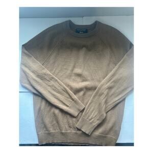 Banana Republic Italian Merino Yarn by Baruffa Raglan Sweater in Brown